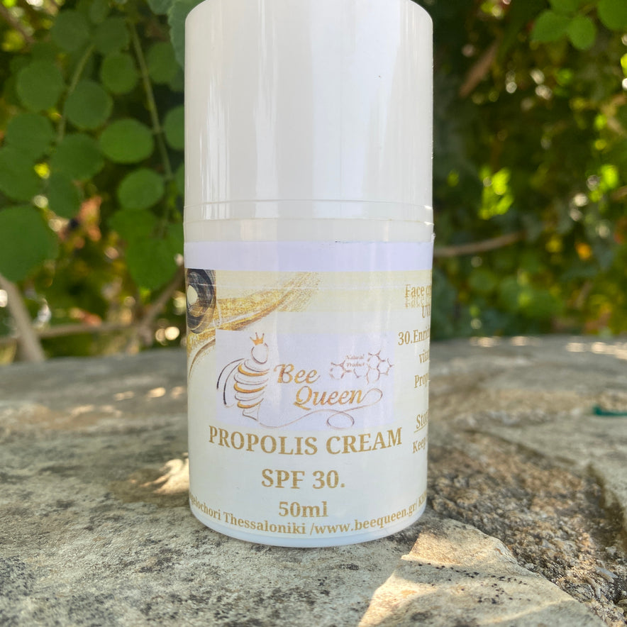 Image for Natural Face Sunscreen SPF30+ with Beeswax & Propolis