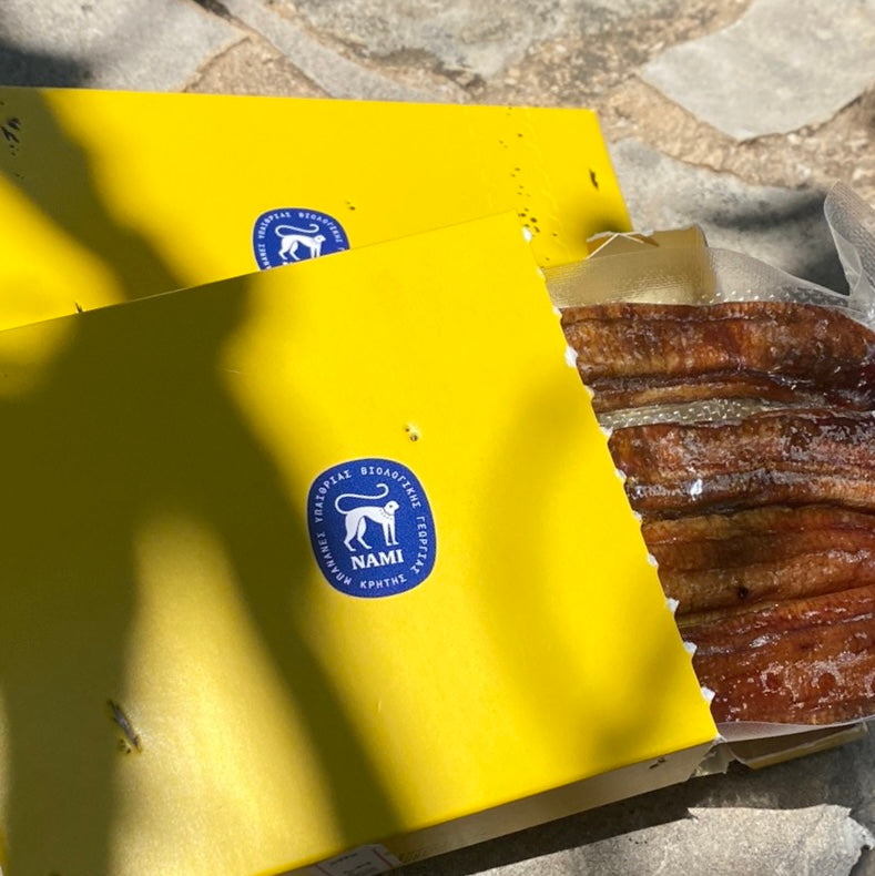Image for Cretan Dried Bananas | Organic "BANANOSTAFIDO"