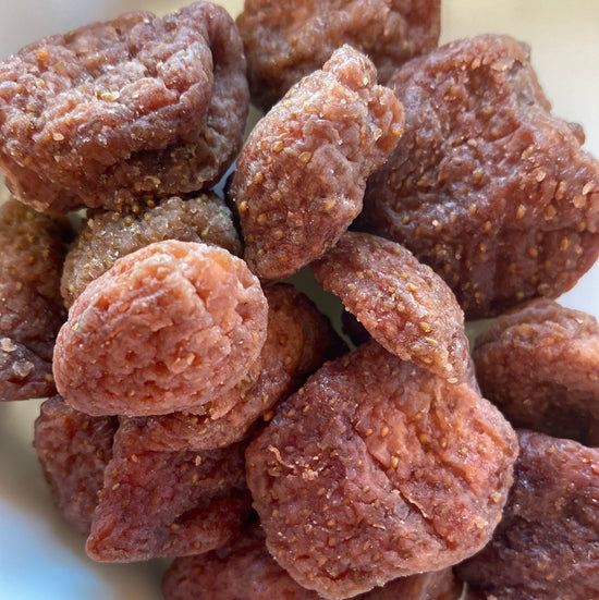 Osmotic Strawberries without sugar