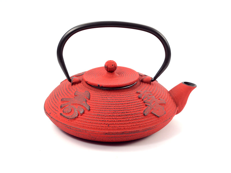 Image for Red Teapot with Strainer