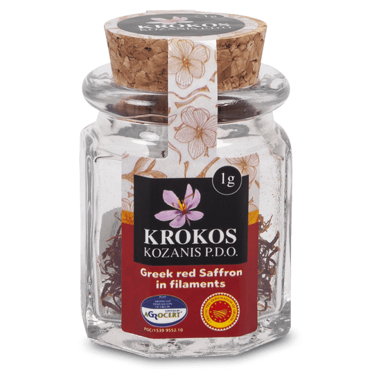 Red Saffron In Filaments (Glass Container)