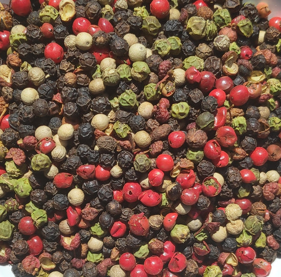 5 Colour Mixed Whole Peppercorns