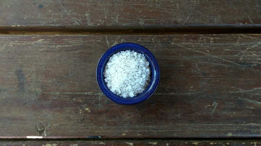 Image for "Garlic" Cretan Sea Salt (Fleur De Sel)