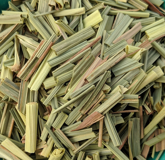 Cretan Lemongrass (Cymbopogon Citratus) | Leaves or Powder | Our Biodynamic Cultivation