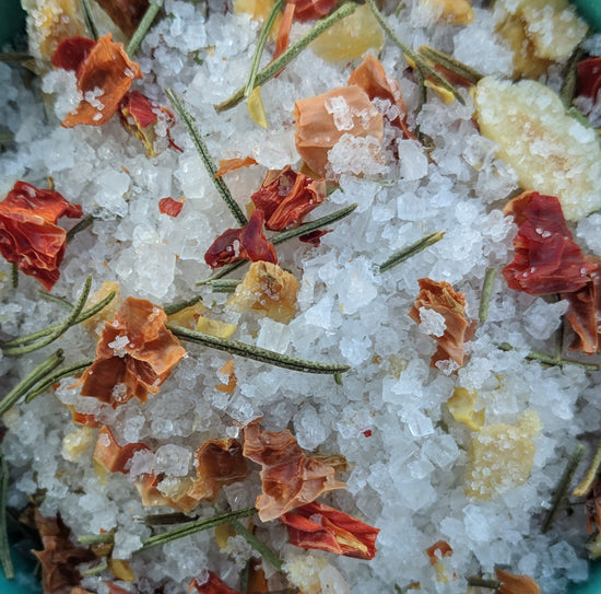 "Spicy Flavoured" Cretan Sea Salt (Fleur De Sel)