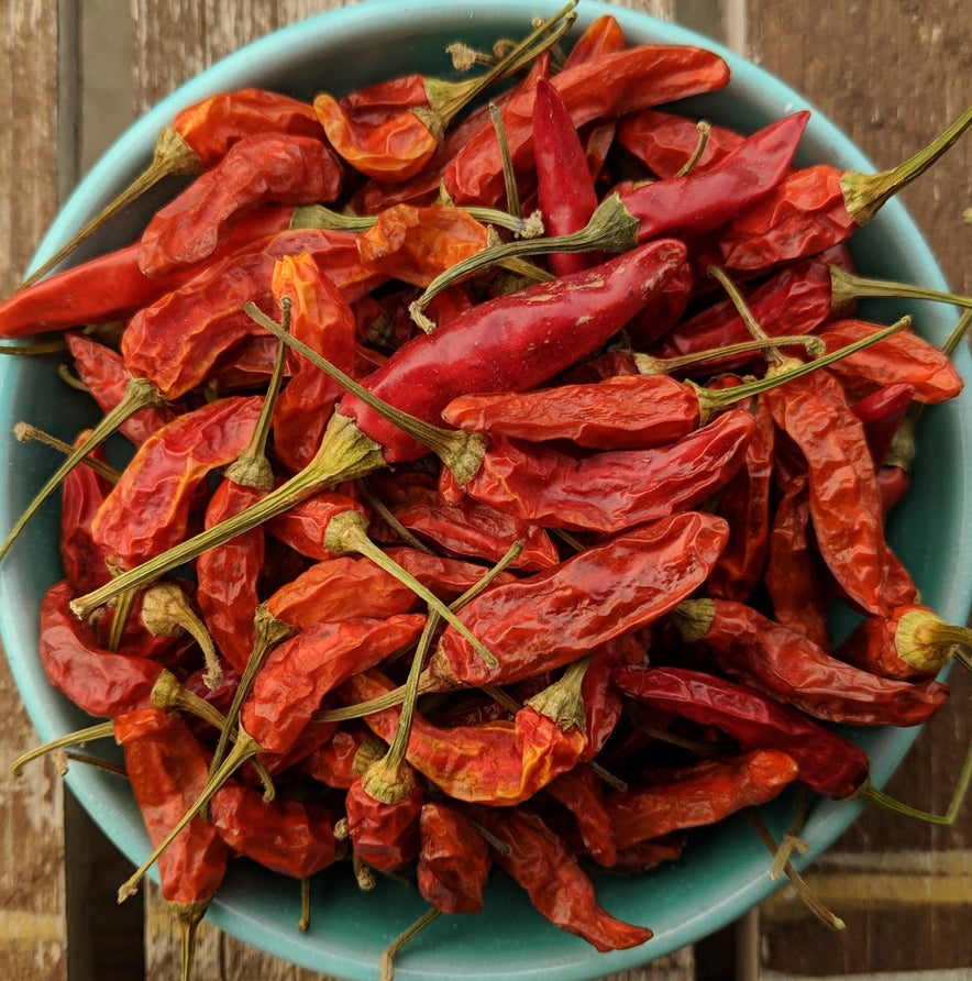 Image for "Peri-Peri (Bird's Eye)" Chili Peppers | Our Biodynamic Cultivation
