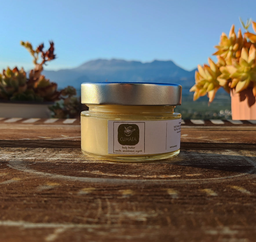 Image for Natural Body Butter with Vanilla, Myrrh &amp; Sandalwood