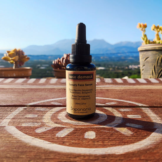 Natural Face Serum "Rose Damask"