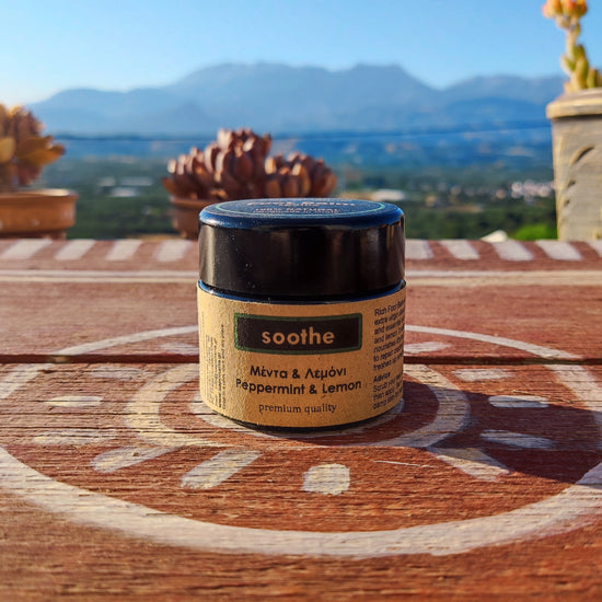 Natural Foot Balm "Soothe" with Peppermint & Lemon