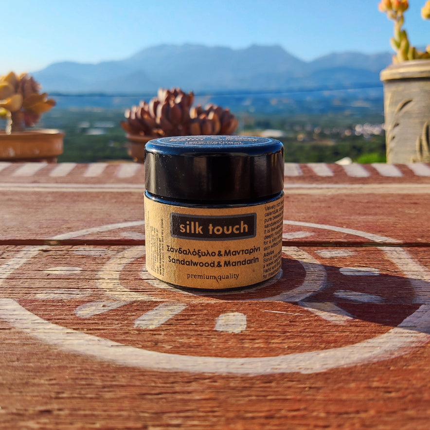 Image for Natural Hand &amp; Body Balm "Silk Touch" with Sandalwood &amp; Mandarin