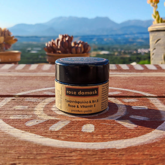 Natural Face Balm "Rose Damask"