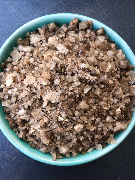 "Smoked" Cretan Sea Salt (Fleur De Sel)
