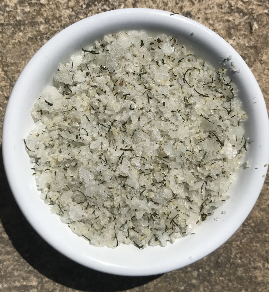 Image for "Garlic" Cretan Sea Salt (Fleur De Sel)